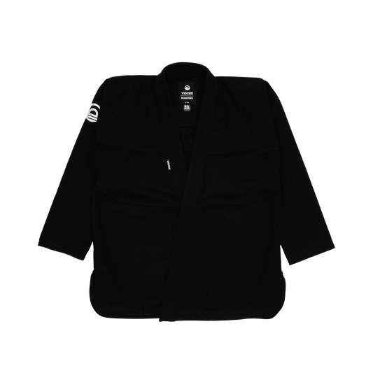 Essential black kimono