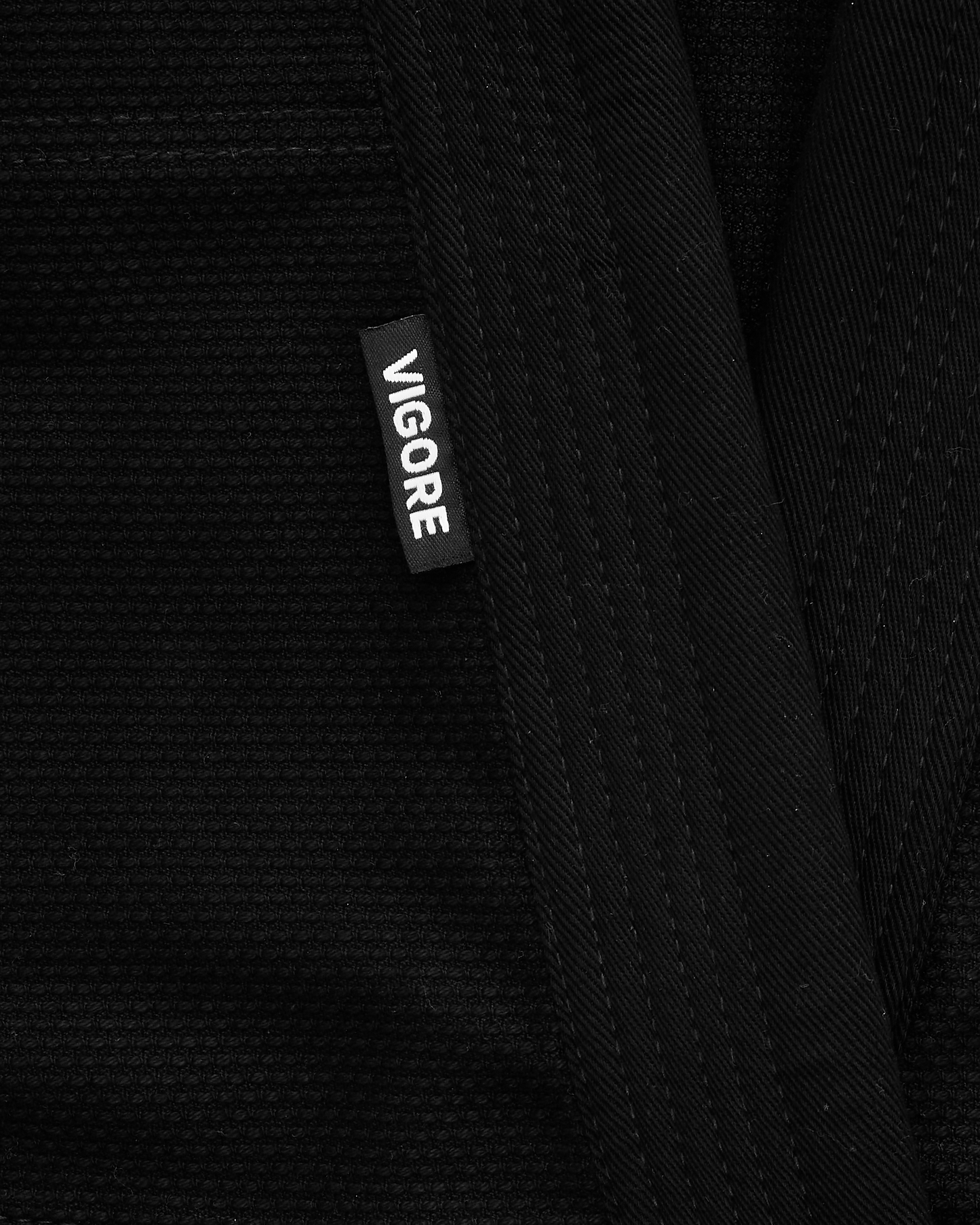 Essential black kimono